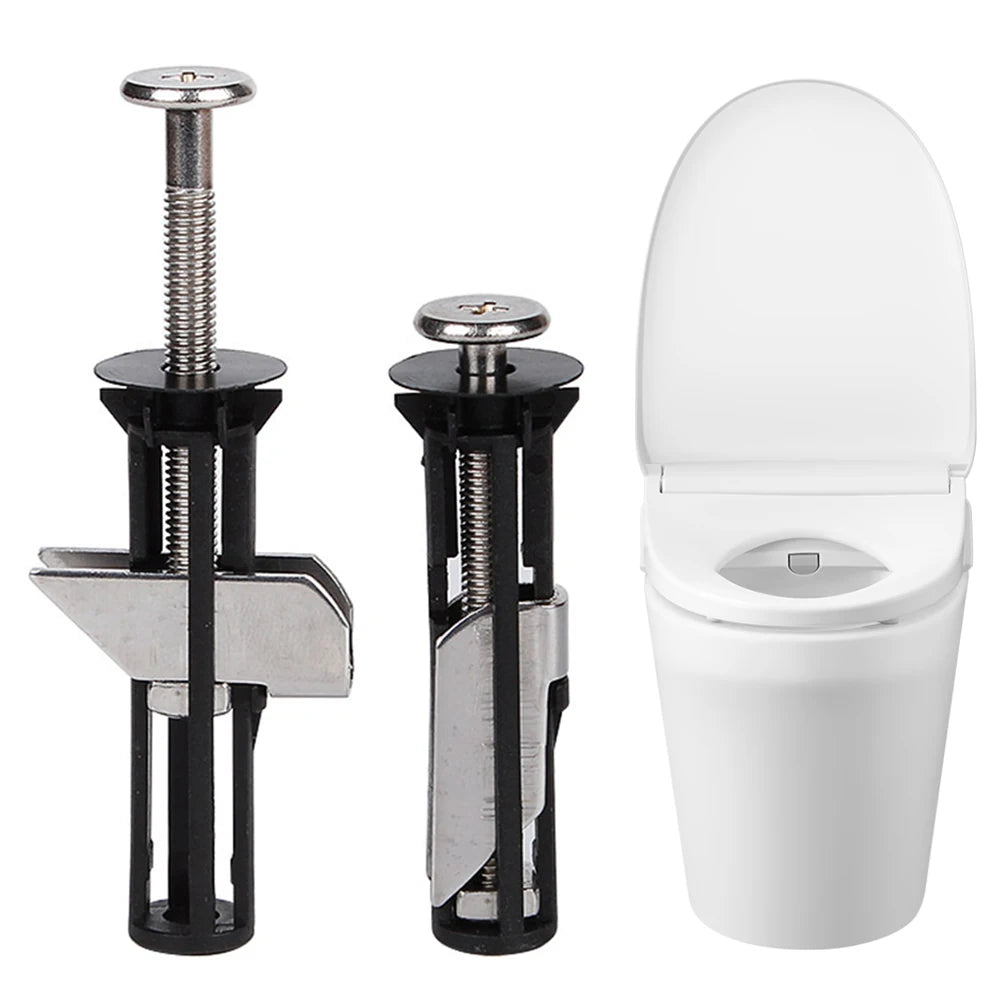 Toilet Seat Screws Tank Bolt Hinge Screw Retractable Cover Easy