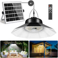Solar Pendant Lights Sensor Shed Lamp Indoor Remote Daytime Available Zpaxo Single head