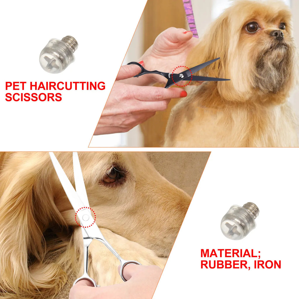 Hair Scissors Pet Grooming Barber Accessories Shear Silencers Dog