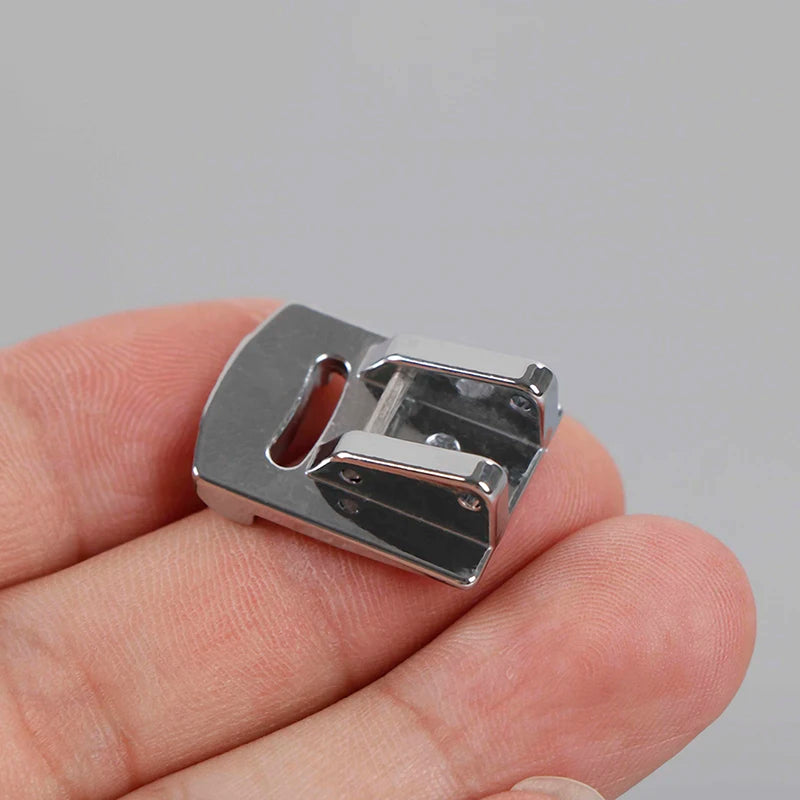 Silver Rolled Edge Presser Foot – Sewing Machine Accessory Sewing Presser Foot Zpaxo