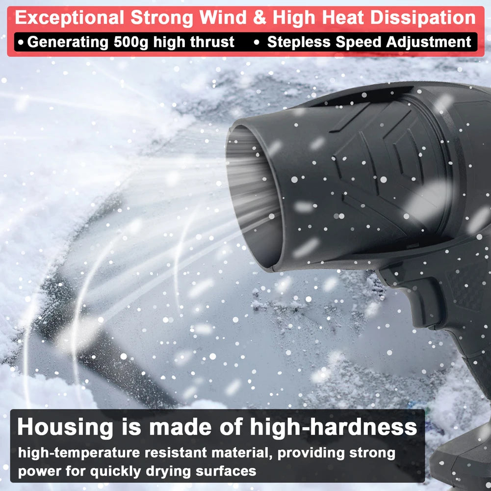 Handheld Jet Blower Fan High Wind Power Lithium Violent Fan Ducted Turbofan High Power Duct Fan Portable Dust Blower Cleaning Zpaxo