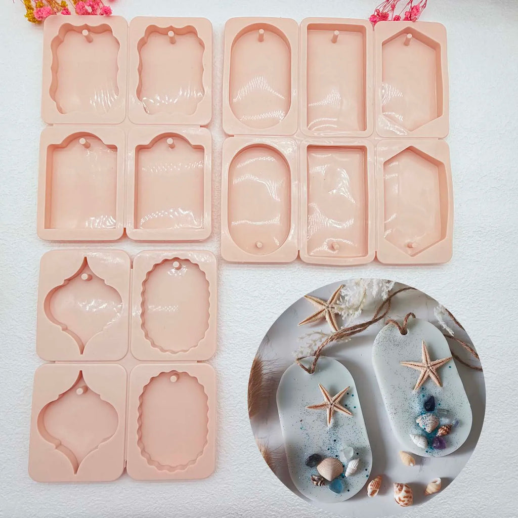3-Style Silicone Aroma Wax Tablet Mold – DIY Candle & Soap Candle & Soap Mold Zpaxo