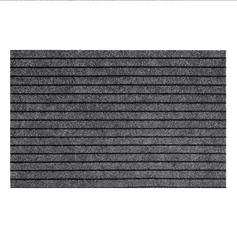 Modern Minimalist Square Floor Mat – Non-Slip & Machine Washable