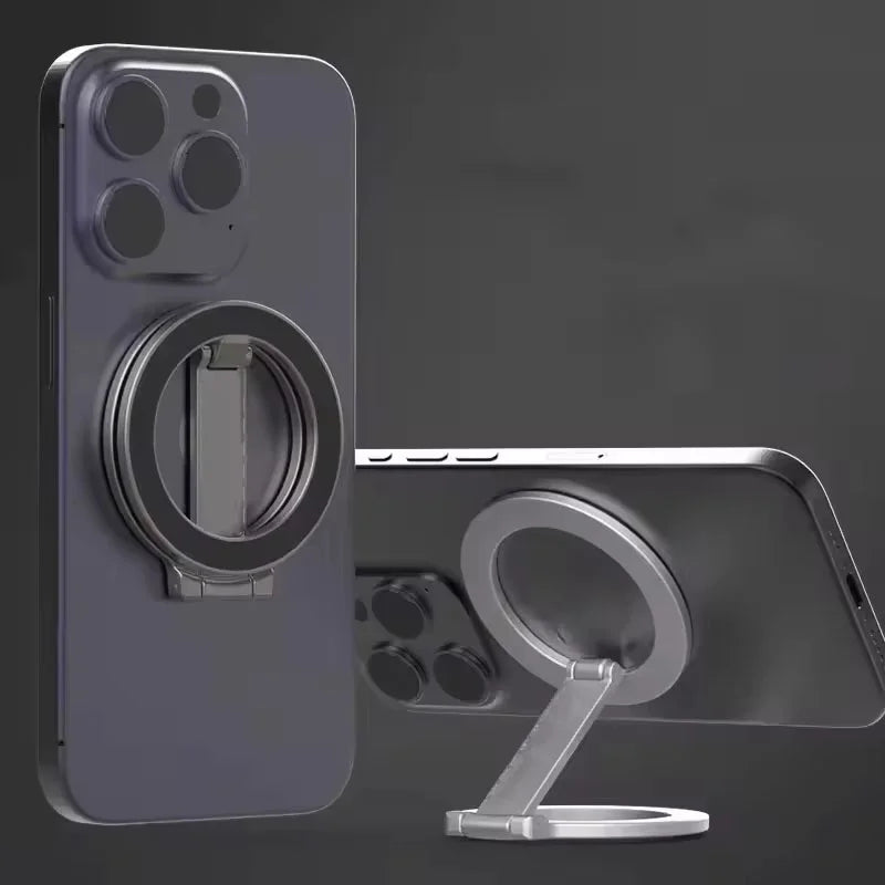 Double-sided Magnetic Phone Stand Foldable Holder Desktop Lazy Zpaxo