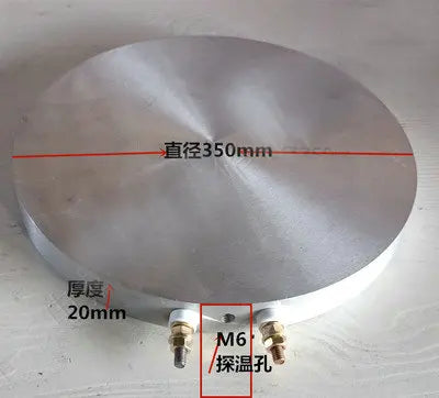 Cast Aluminum Heating Round Plate Heating Plate Disc Aluminum Heating Plate Round Block Plate Casting Copper Heating Plate Heati Zpaxo Type 12