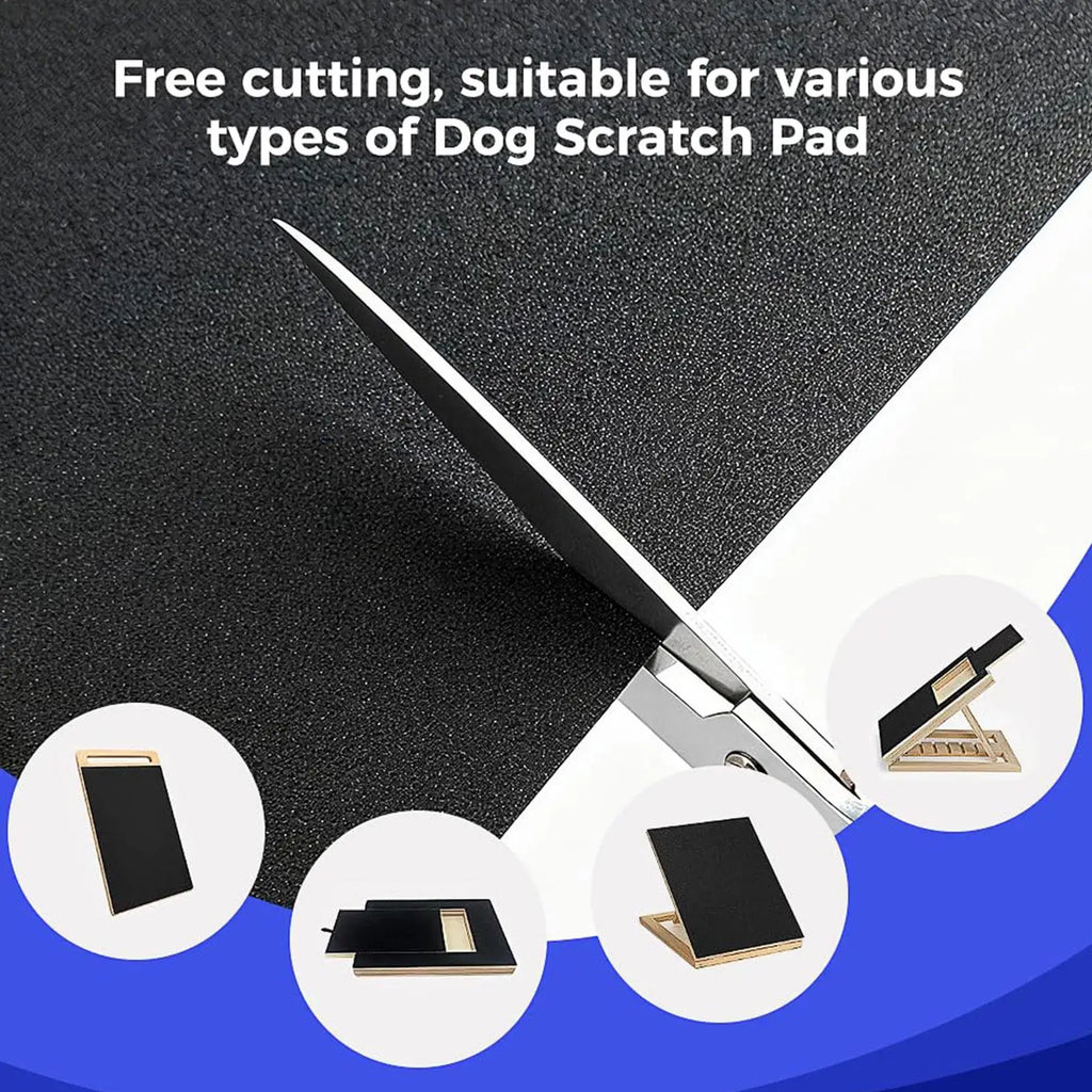 Dog Scratch Pad Wooden Pullout Nail File Grinding Board Pet Claw