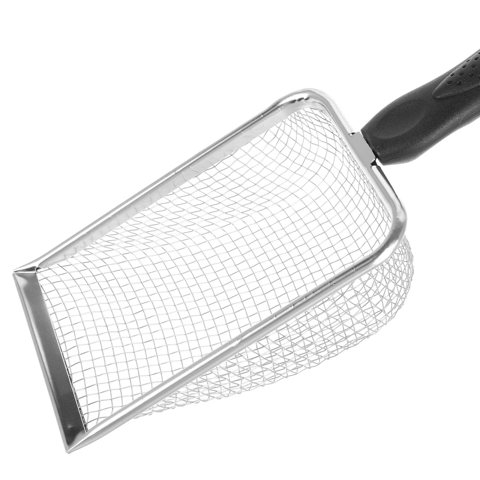 Stainless Steel Reptile Sand Shovel Lizards Snakes Filtering Mesh
