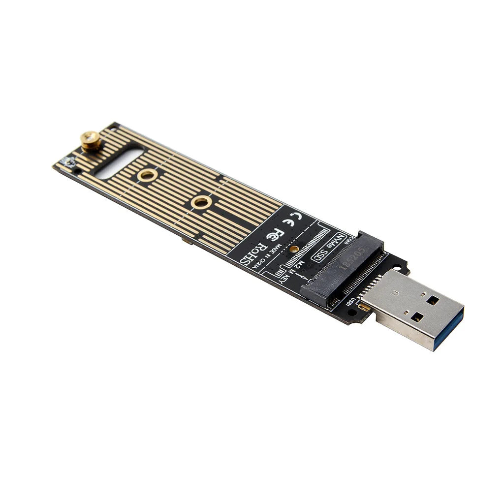 M.2 NVME SSD to USB 3.1 Adapter PCI-E to USB-A 3.0 Internal Converter Card JMS583 Chip 10Gbps USB3.1 Gen 2 for PCI-E/M.2 SSD Zpaxo