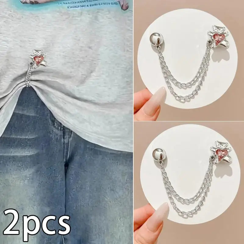 Magnetic Clothing Clips Strong Force Cardigans Cuffs Hijab Pinless