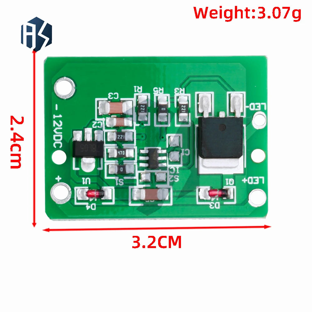 12V Capacitive Touch Switch Sensor Module Push Button Touching Key Module Jog Latch With Relay DC 6-20V 3A TTP223 module Zpaxo