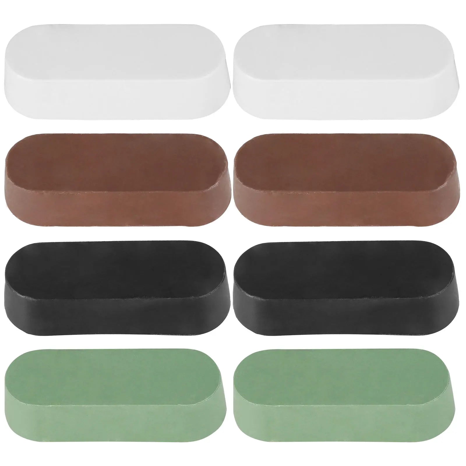 8/16PC Polishing Compound Kit Durable Buffing Polishing Compound Premium Honing Compound Set Cutter Jewelry Metal Polishing Bar Zpaxo 8PCS