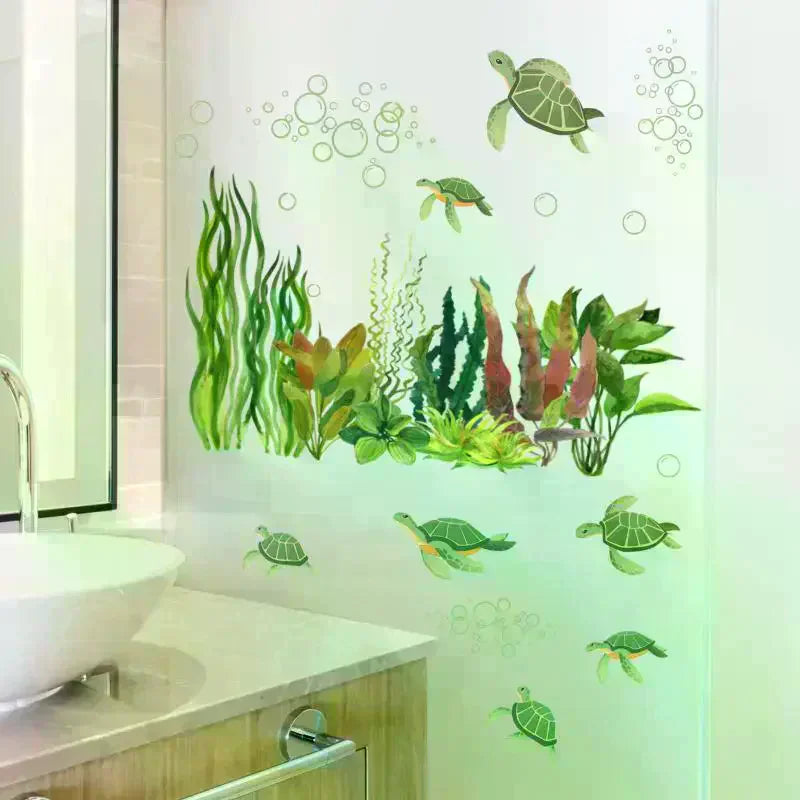 Creative Self-adhesive Wall Decal Bathroom Waterproof Luminous Decals Zpaxo