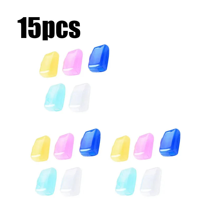 Toothbrush Head Covers – Dustproof Travel Caps | 5–30 Pack
