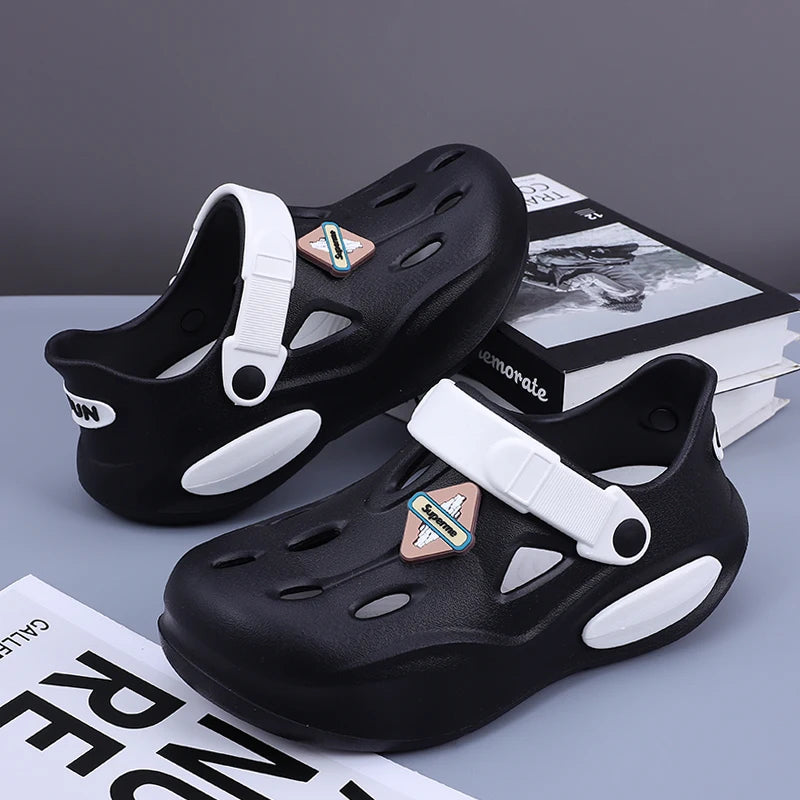 Women's Men's Summer Flip Flops Lightweight Breathable Beach Slippers