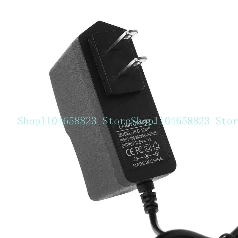 EU US Plug 12 6V 1A DC Lithium Battery Li-ion Wall 100V-240V Constant Zpaxo