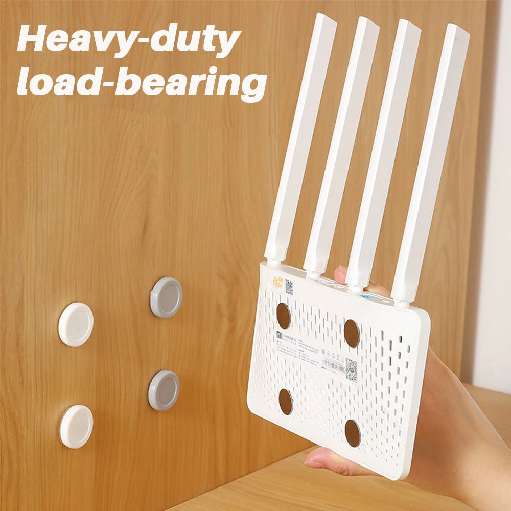 Magnetic Remote Control Holder – No-Drill Wall Mount 1–6 Pack