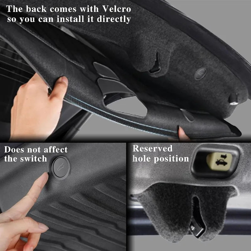 TPE Trunk Tailgate Guard Pad for Tesla Model Y & 3 – Waterproof