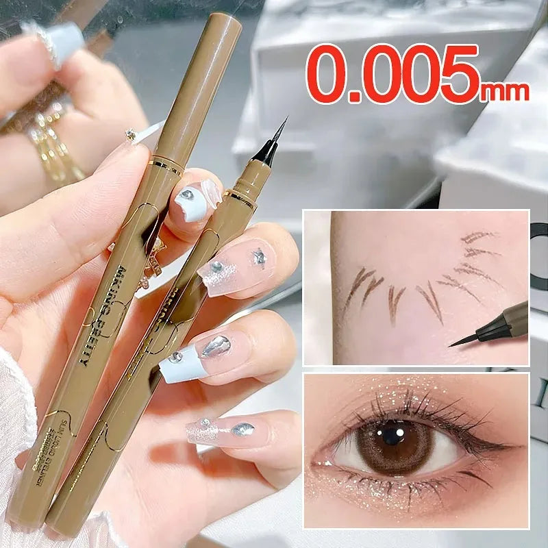 Waterproof Liquid Eyeliner Matte Long Lasting Quick Dry Ultra-thin