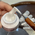 Silk Pearl White Stretch Gel Nails Elastic Pulling 3D Nail Art