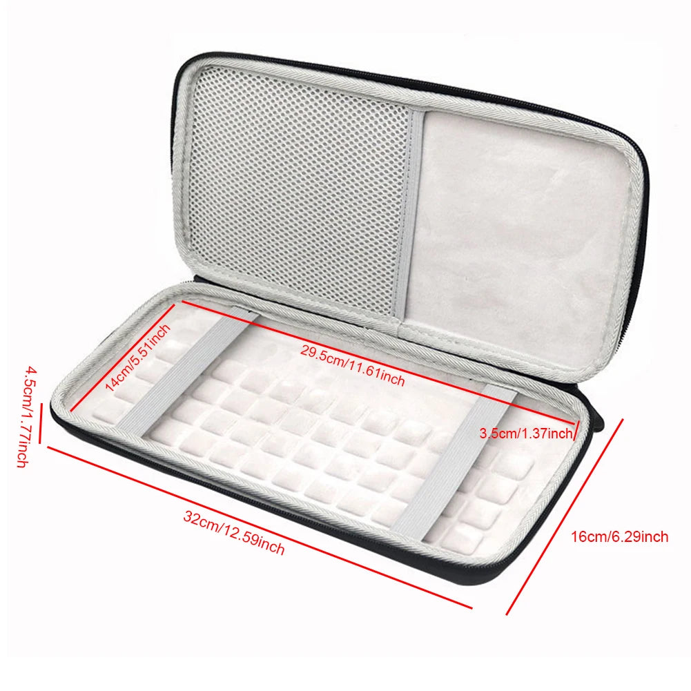EVA Hard Case Illuminated Keyboard Travel Carrying Bag Storage