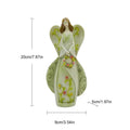 Fairy Statues Resin Hand-painted Desktop Decoration Flower Statue