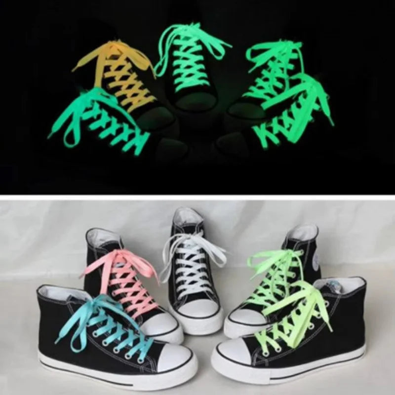 Glow In The Dark Shoelaces – Luminous Fluorescent Sneaker Laces