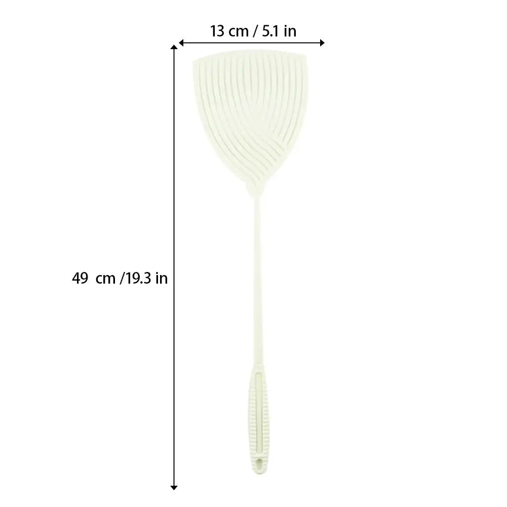 Heavy-Duty Plastic Fly Swatter with Long Handle | Indoor & Outdoor Fly Swatter Zpaxo