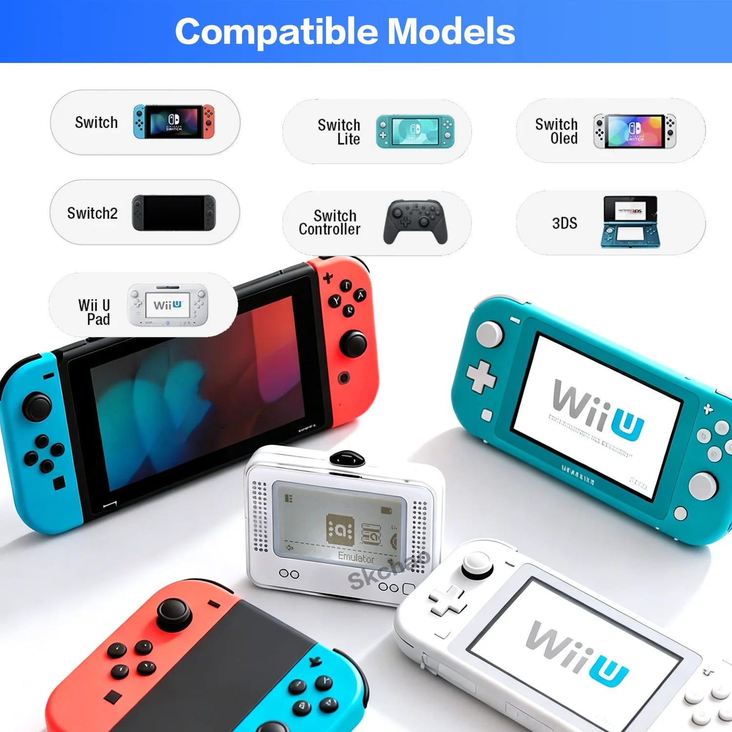 New NFC Game Simulator Infinite Card Swipe Smart For Amiibo Emulator Universal For Switch 3DS Wii U Accessories Zpaxo