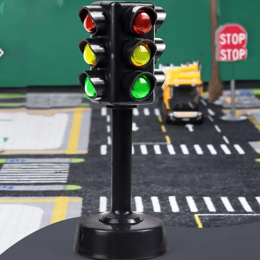 Realistic Traffic Light Dollhouse Red Green Model Perfect Car
