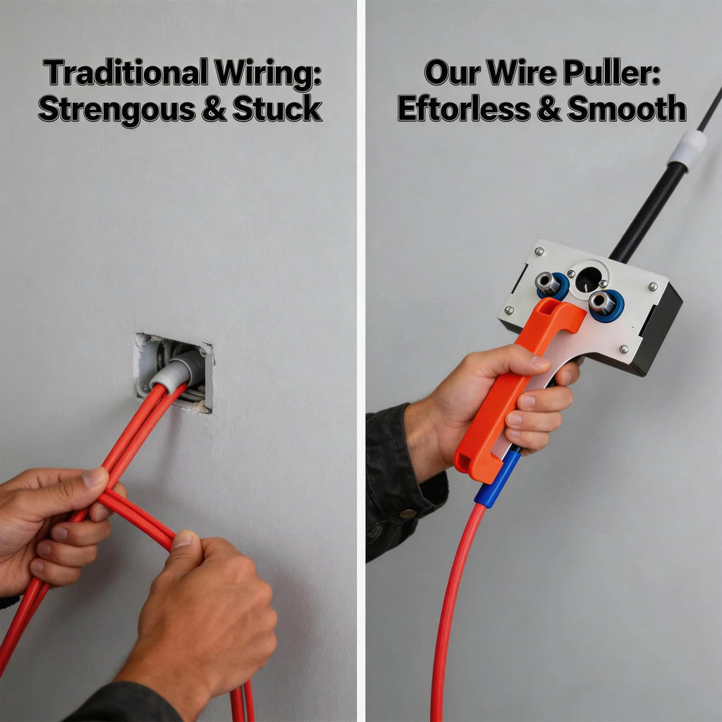 Heavy-duty Handheld Wiring Tools Wire Puller Tugger Electrician Pipe