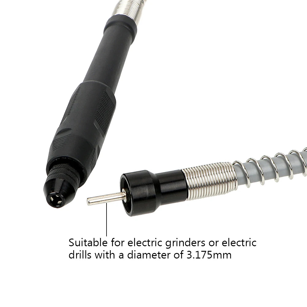 0 3- Drill Chuck Handle Soft Flex Shaft Profession Grinder Flexible