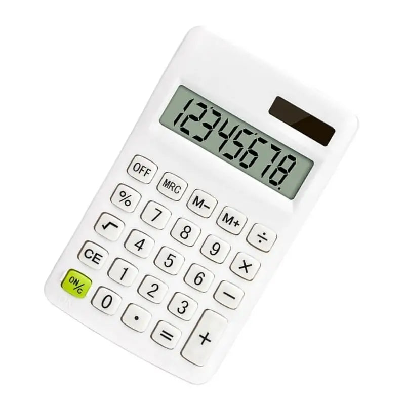 652F Desktop Accounting Calculator 8 Digit Large LCD Display Zpaxo