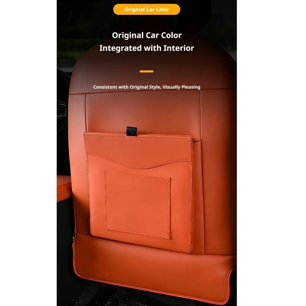 Waterproof Car Garbage Bag Storage Pocket Leak-proof Magnetic Adsorption Storage Bag Space Saving Garbage Bin Zpaxo