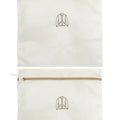 MFine Mesh Embroidery Print Laundry Bags Household Clothes Washing