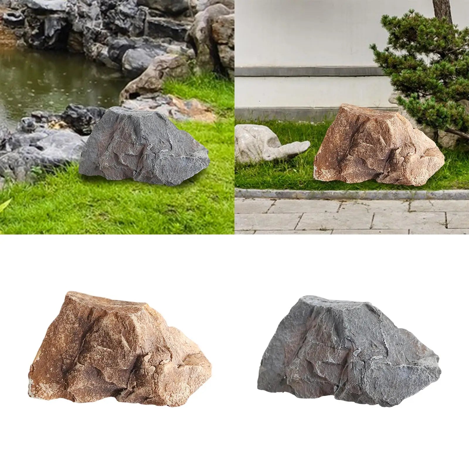 Artificial Rock Lightweight Versatile Sandstone Landscape Natural Zpaxo