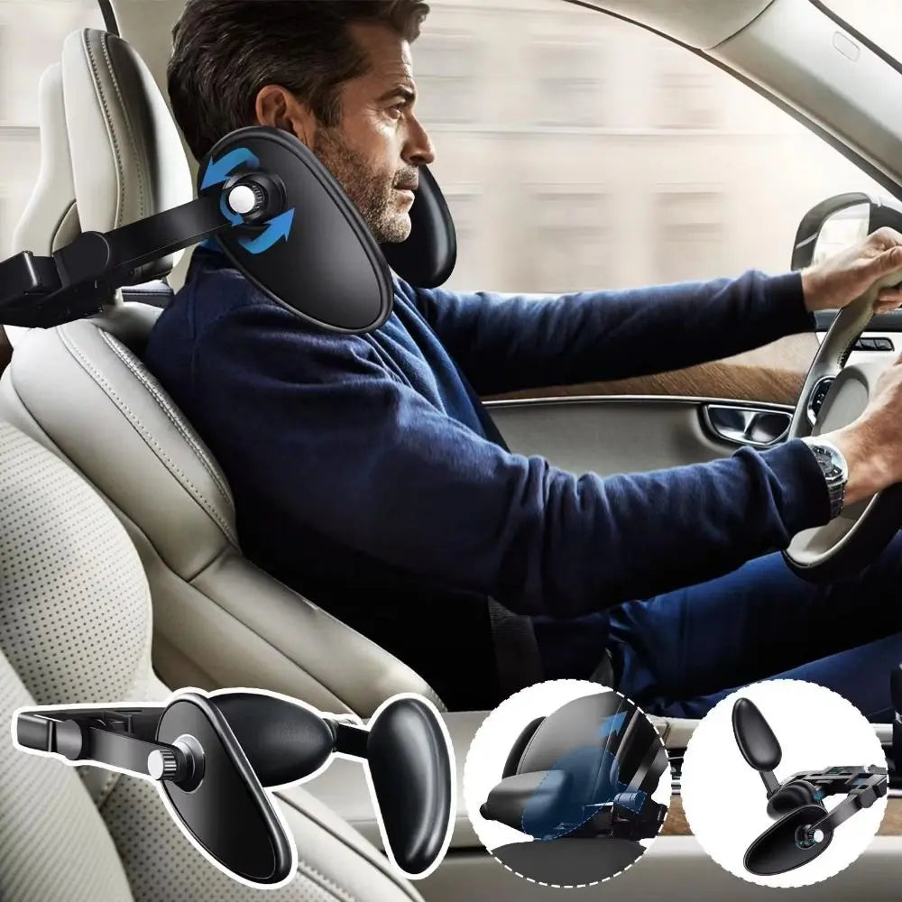 Support Cervical Spine Car Headrest Pillow Comfortable Skin-friendly Zpaxo