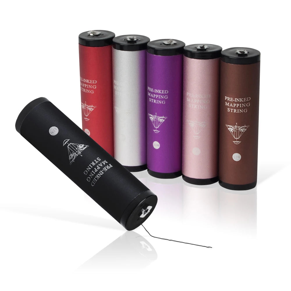 30M Premium Brow Mapping String Microblading Pre-inked Eyebrow Marker Zpaxo