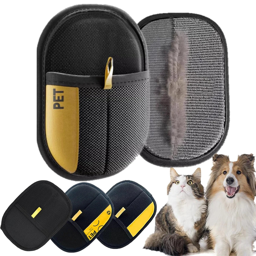 Pet Hair Removal Glove – Electrostatic Grooming for Dogs & Cats