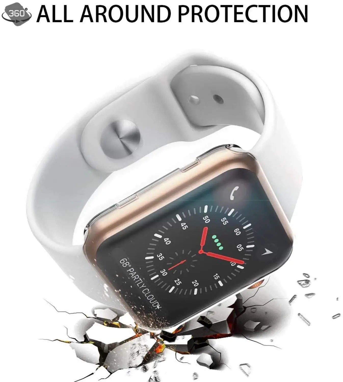Screen Protector Apple Watch Ultra Case Full TPU Bumper Cover Iwatch Zpaxo