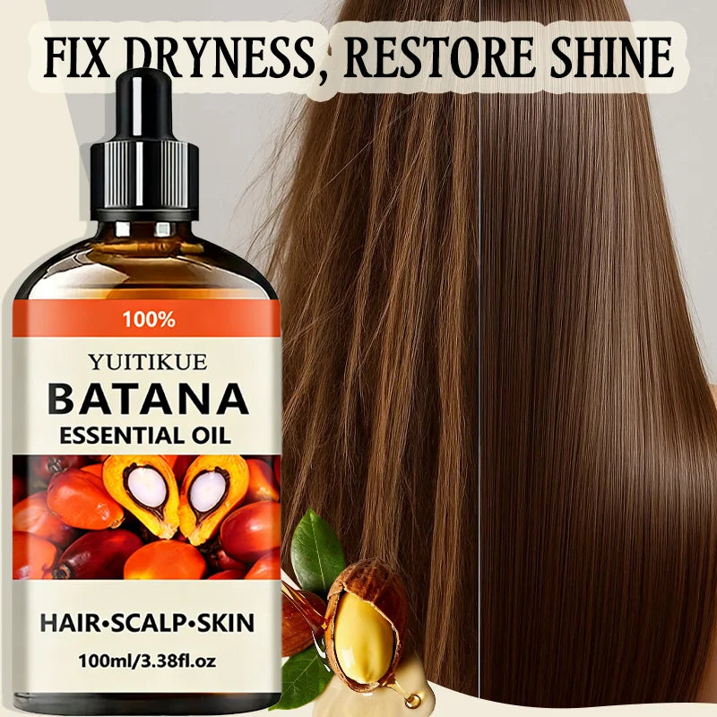YUITIKUE Batana Hair Oil – Frizz Control, Shine & Nourishment Batana Hair Oil Zpaxo
