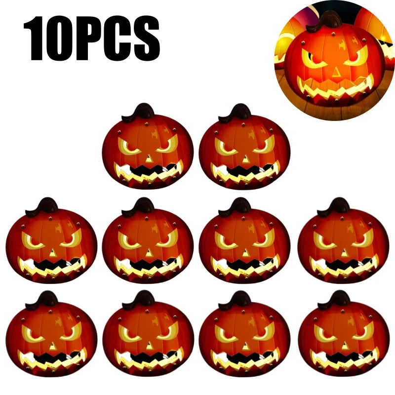 Halloween Pumpkin Lantern DIY Glowing Craft Kids Preschool Classroom