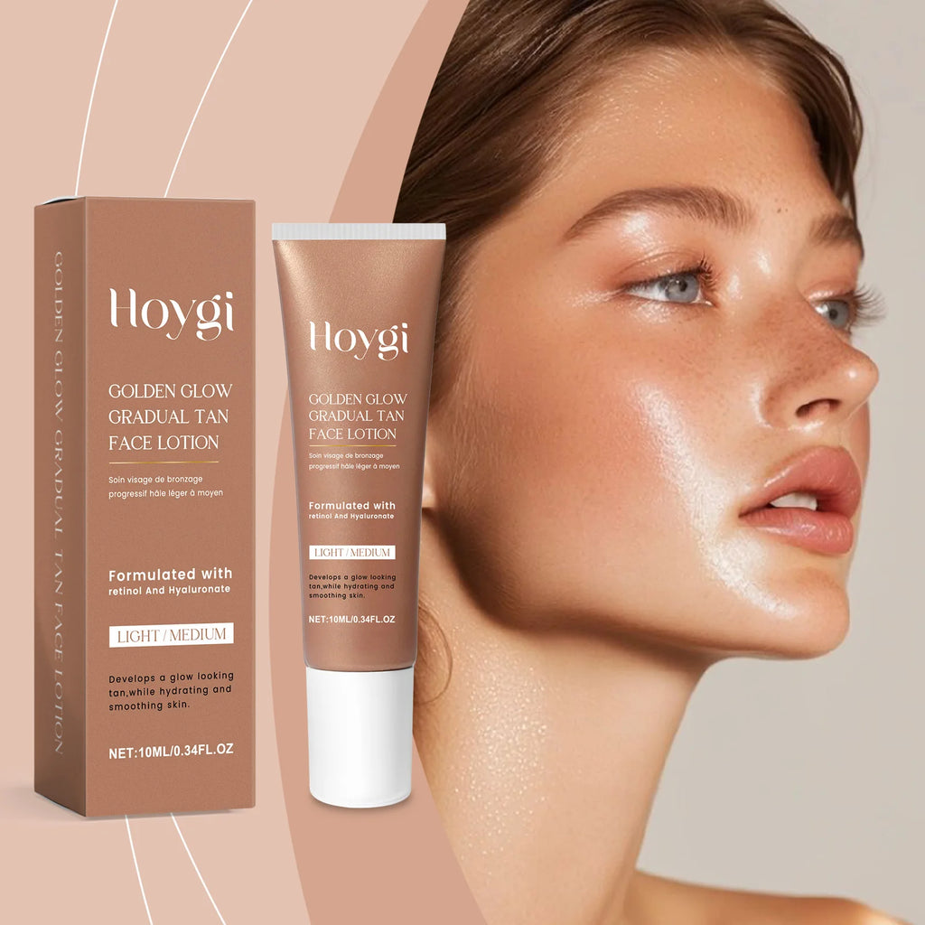 Self-Tanning Lotion Sunless Self Tanner for Face Body Waterproof Long-Lasting Glow Body Bronzer Even Skin Tone Bronzing Lotion Zpaxo