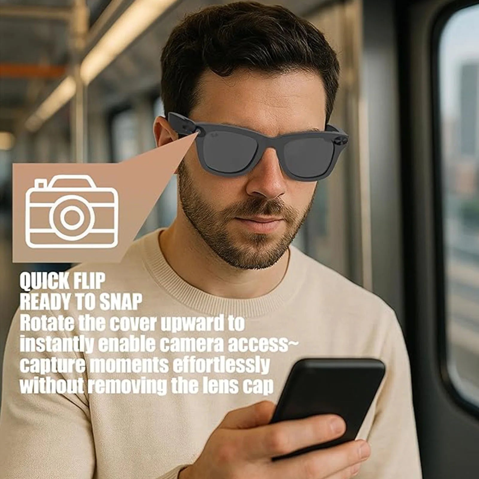 Smart Glasses LED Light Blocking Stickers Fit Meta Sliding Reusable