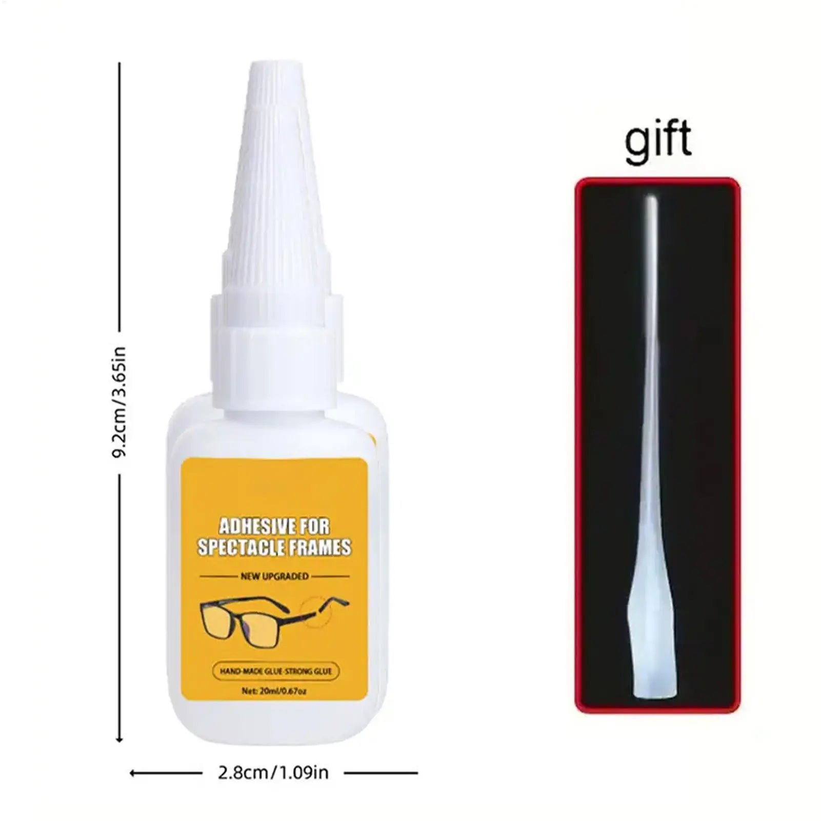 Low-Cost Eyeglass Repair Kit,Eyeglass Frame Adhesive Glue,Lens Fixative,Multipurpose DIY Craft Adhesive - Strong Bond for Pearl Zpaxo