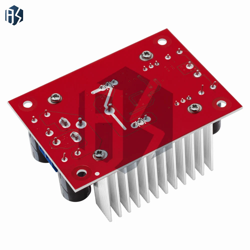 8 5-50V Input 10-60V Output 400W 15A DC-DC Step-up Boost Converter Zpaxo