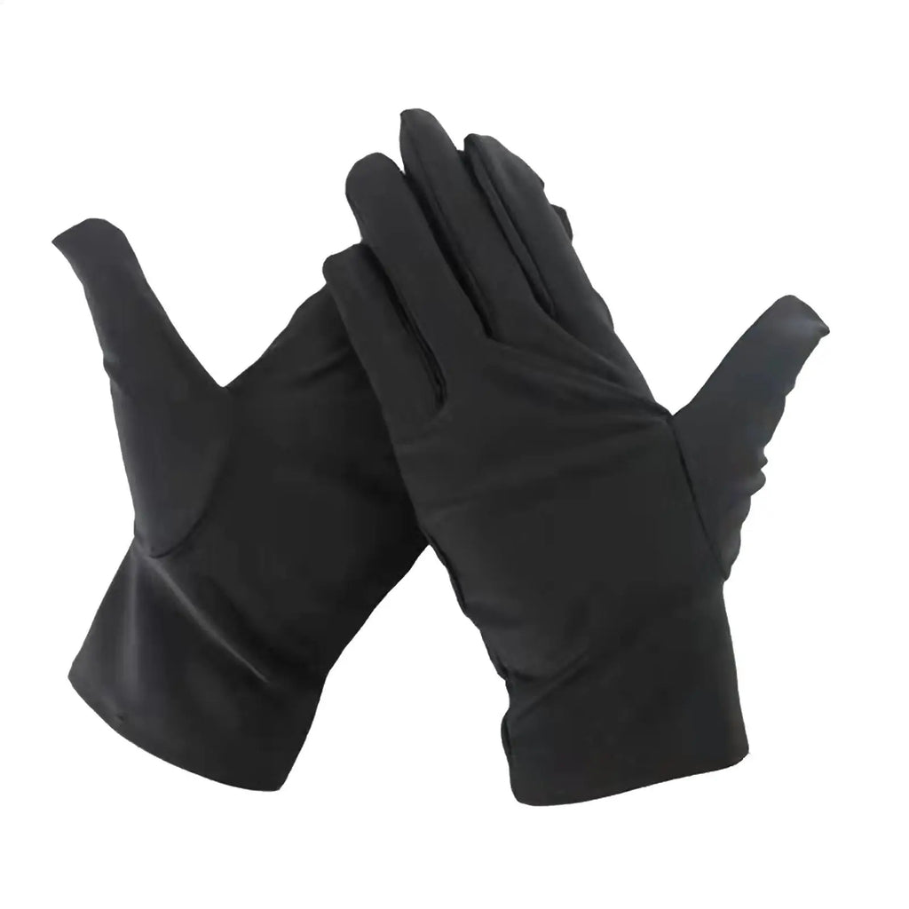 Black Jewelry Inspection Gloves – Fingerprint-Free Wrist Gloves Jewelry Inspection Gloves Zpaxo