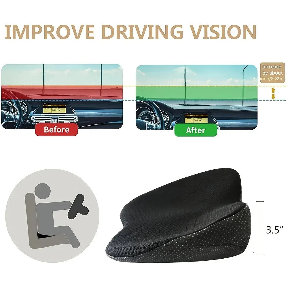 Car Seat Cushion Mini Increased Height Buttocks All-season Driving