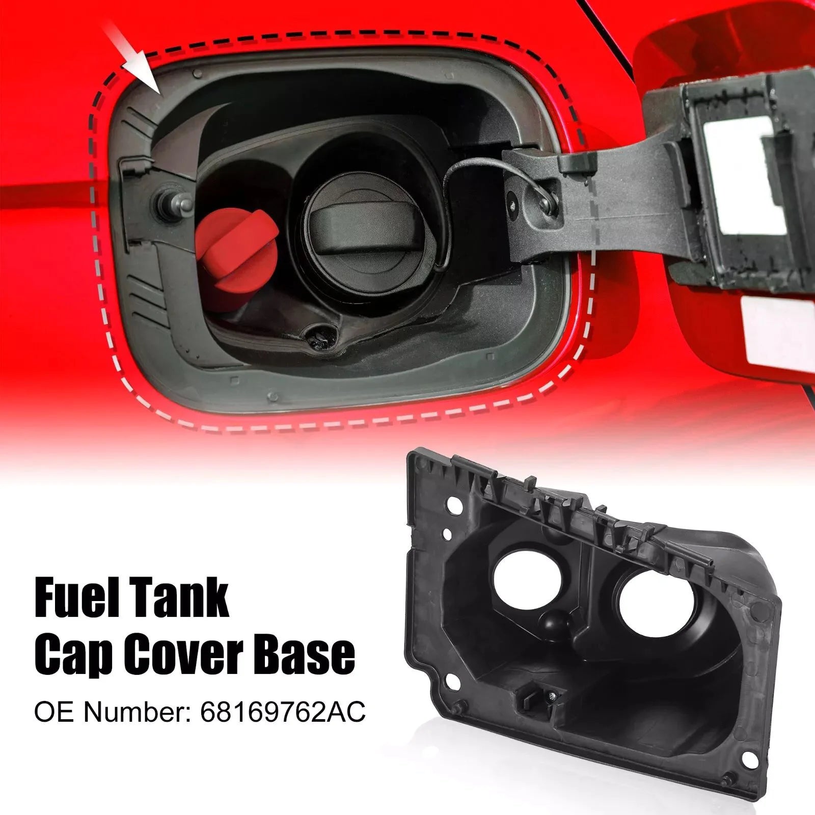 Fuel Filler Door Housing 68169762AC Ram Promaster 3500 2500 1500