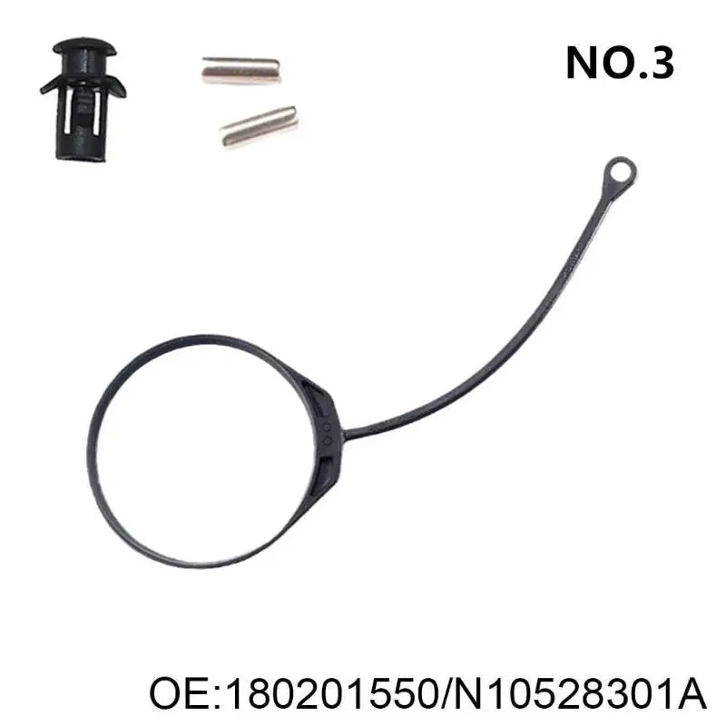 Car Diesel Fuel Tank Cover Line Anti Loss Gas Cap Rope Golf 4 5 6 7 Zpaxo A3