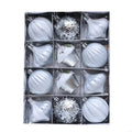 Christmas Home Decors 12 Plastic Ball Ornament Holiday Parties